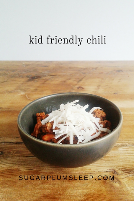 kid friendly chili